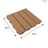 Dale de decking pentru terasă, curte și grădină – pardoseală modulară cu aspect de lemn – DUa652 - Изображение 2 - Sellzone.bg Dale de decking pentru terasă, curte și grădină – pardoseală modulară cu aspect de lemn – DUa652 - Изображение 2