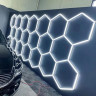 14 x Iluminare LED hexagonală tip fagure pentru detailing auto, casă și garaj  – DUa654 - Изображение 3 - Sellzone.bg 14 x Iluminare LED hexagonală tip fagure pentru detailing auto, casă și garaj  – DUa654 - Изображение 3