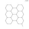 Iluminat modular tip fagure  – 8 x lumini hexagonale pentru detalii și decor – DUa656 - Изображение 2 - Sellzone.bg Iluminat modular tip fagure  – 8 x lumini hexagonale pentru detalii și decor – DUa656 - Изображение 2