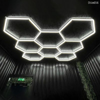 Iluminat modular tip fagure  – 8 x lumini hexagonale pentru detalii și decor – DUa656 - Sellzone.bg Iluminat modular tip fagure  – 8 x lumini hexagonale pentru detalii și decor – DUa656