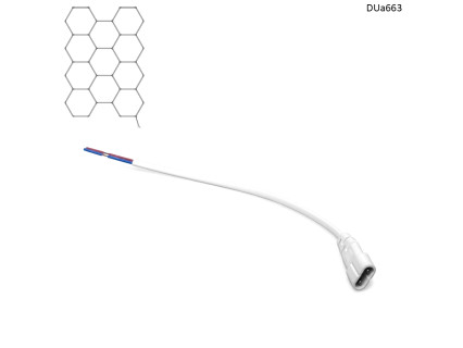 Adaptor / cablu de alimentare pentru iluminat LED „Fagure ” pentru tavan, garaj, perete etc. – DUa663 - Sellzone.bg Adaptor / cablu de alimentare pentru iluminat LED „Fagure ” pentru tavan, garaj, perete etc. – DUa663