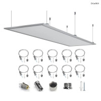Set de 10 suporturi reglabile pentru iluminat cu LED „Fagure” – DUa664 - Sellzone.bg Set de 10 suporturi reglabile pentru iluminat cu LED „Fagure” – DUa664