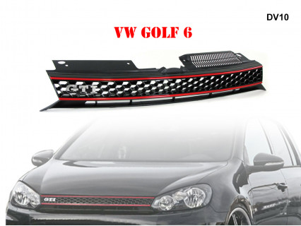 Grilă frontală pentru VW GOLF 6 VI GTI - DV10 - Sellzone.bg Grilă frontală pentru VW GOLF 6 VI GTI - DV10