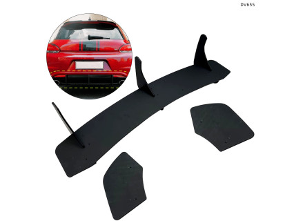 Difuzor tuning pentru bara spate VW Scirocco R 2008-2017 – DV655 - Sellzone.bg Difuzor tuning pentru bara spate VW Scirocco R 2008-2017 – DV655