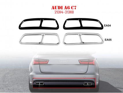 Autocolante de evacuare ușor de montat pentru AUDI A6 C7 - EA04/EA05 - Sellzone.bg Autocolante de evacuare ușor de montat pentru AUDI A6 C7 - EA04/EA05