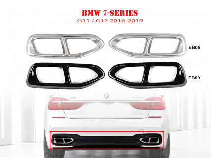 Autocolante metalice de evacuare pentru BMW 7 G11 G12 - EB03/EB05 - Sellzone.bg Autocolante metalice de evacuare pentru BMW 7 G11 G12 - EB03/EB05