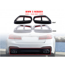 Autocolante metalice duble eșapament pentru BMW 5 G30 G31 - EB07/EB08 - Sellzone.bg Autocolante metalice duble eșapament pentru BMW 5 G30 G31 - EB07/EB08