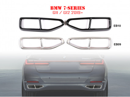 Autocolante pentru evacuare dublă BMW 7 G11 G12 - EB09/EB10 - Sellzone.bg Autocolante pentru evacuare dublă BMW 7 G11 G12 - EB09/EB10