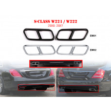 Autocolante evacuare dublă pentru Mercedes S W221 W222 - EM01 EM02 - Sellzone.bg Autocolante evacuare dublă pentru Mercedes S W221 W222 - EM01 EM02