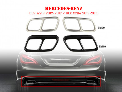 Autocolante metalice duble auto pentru Mercedes CLS W218 GLK - EM09/EM10 - Sellzone.bg Autocolante metalice duble auto pentru Mercedes CLS W218 GLK - EM09/EM10