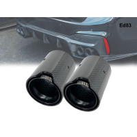 Tips de evacuare BMW M Black Carbon 73/93mm - Ed83 - Sellzone.bg Tips de evacuare BMW M Black Carbon 73/93mm - Ed83