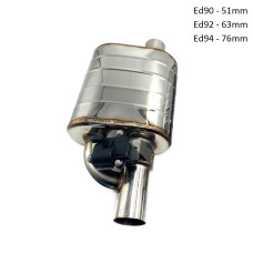 Tavă de evacuare din stânga cu supapă, amortizor și telecomandă 51 /63 /76MM - Ed90-94 - Sellzone.bg Tavă de evacuare din stânga cu supapă, amortizor și telecomandă 51 /63 /76MM - Ed90-94