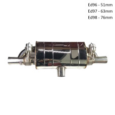 Țeava de evacuare dublă cu supape, toba de eșapament și telecomandă 51/63/76mm - Ed96-Ed98 - Sellzone.bg Țeava de evacuare dublă cu supape, toba de eșapament și telecomandă 51/63/76mm - Ed96-Ed98