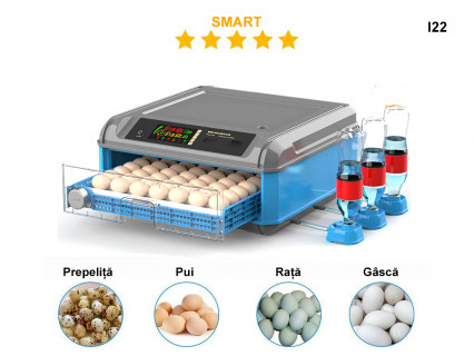 Incubator automat inteligent pentru 64 de ouă pentru găini - I22 - Sellzone.bg Incubator automat inteligent pentru 64 de ouă pentru găini - I22