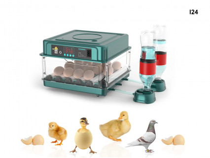 Incubator complet automat pentru 15 ouă - I24 - Sellzone.bg Incubator complet automat pentru 15 ouă - I24