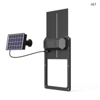 Ușă solară automată pentru coș de găini, neagra - I47 - Sellzone.bg Ușă solară automată pentru coș de găini, neagra - I47
