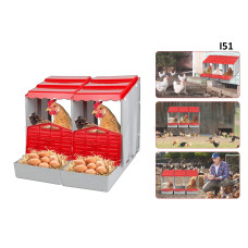 Doua cuiburi asamblate pentru pui si gaini - I51 - Sellzone.bg  Doua cuiburi asamblate pentru pui si gaini - I51