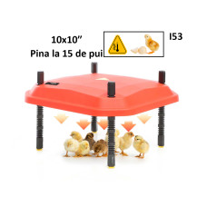 Incalzitor automat pentru a avea grijja de pui cu LED control la 15 pui - I53 - Sellzone.bg Incalzitor automat pentru a avea grijja de pui cu LED control la 15 pui - I53