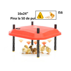 Incalzitor automat pentru a avea grijja de pui cu LED control la 50 pui - I56 - Sellzone.bg Incalzitor automat pentru a avea grijja de pui cu LED control la 50 pui - I56