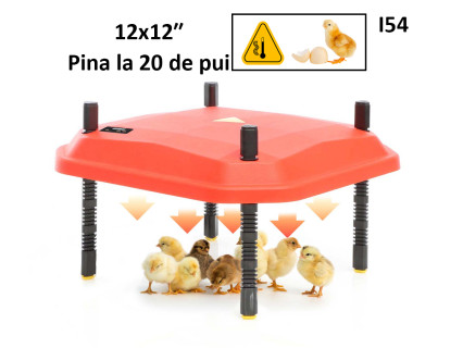 Incalzitor automat pentru ingrijire pui cu LED  pina la 20 pui - I54 - Sellzone.bg Incalzitor automat pentru ingrijire pui cu LED  pina la 20 pui - I54