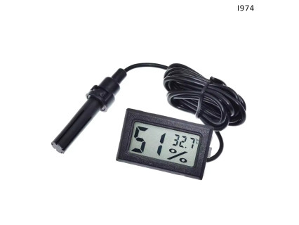 Termometru electronic pentru incubatoare, locuințe sau spații profesionale - I974 - Sellzone.bg Termometru electronic pentru incubatoare, locuințe sau spații profesionale - I974