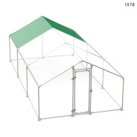 Cușcă metalică cu acoperiș – pentru păsări și animale domestice, 6x2.8m - I978 - Sellzone.bg Cușcă metalică cu acoperiș – pentru păsări și animale domestice, 6x2.8m - I978