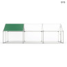 Cușcă metalică cu acoperiș – pentru păsări și animale domestice, 6x2.8m - I978 - Изображение 1 - Sellzone.bg Cușcă metalică cu acoperiș – pentru păsări și animale domestice, 6x2.8m - I978 - Изображение 1
