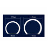Crystal Angel Eyes în două culori pentru BMW E46 - L03 / L04 - Изображение 2 - Sellzone.bg Crystal Angel Eyes în două culori pentru BMW E46 - L03 / L04 - Изображение 2