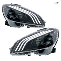 Tuning faruri LED pentru Mercedes C W204 Pre-Facelift 2007-2010 - LS14