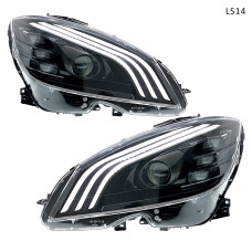 Tuning faruri LED pentru Mercedes C W204 Pre-Facelift 2007-2010 - LS14 - Sellzone.bg Tuning faruri LED pentru Mercedes C W204 Pre-Facelift 2007-2010 - LS14