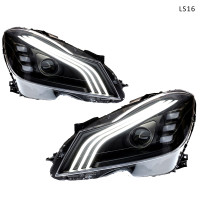 Tuning faruri LED pentru Mercedes C W204 Facelift 2011-2014 - LS16 