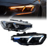Tuning faruri LED pentru BMW 3 F30 F31 Xenon 2013-2018 cu aspect G Series – LS19 - Изображение 4