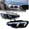 Tuning faruri LED BMW 3 F30 F31 cu halogen 2013-2018 aspect seria G – LS20 - Изображение 4