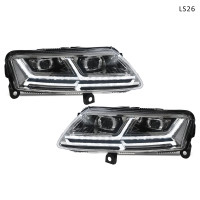 Tuning faruri animate pentru Audi A6 2005-2011 C6 cu lumina dinamica – LS26