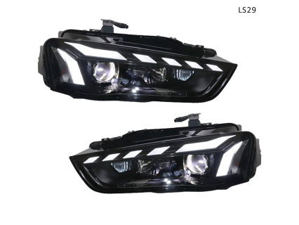 Tuning faruri pentru AUDI A4 B8.5 2013-2016 cu aspect RS – LS29