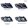 Tuning faruri LED DRL BMW Seria 3 E90 E91 (05-12) cu aspect G - LS400 - Изображение 1