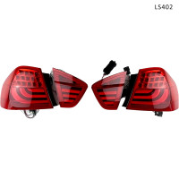 Stopuri LED tuning roșu BMW 3 E90 (2005-2008) cu aspect G - LS402