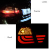 Stopuri LED tuning roșu BMW 3 E90 (2005-2008) cu aspect G - LS402 - Изображение 3