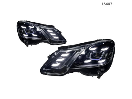 Tuning faruri LED Mercedes E-Class W212 (2010-2013) cu un nou aspect – LS407