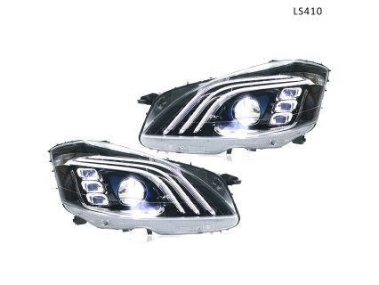 Tuning faruri cu LED Mercedes S-Class W221 Facelift (2009-2012) - LS410
