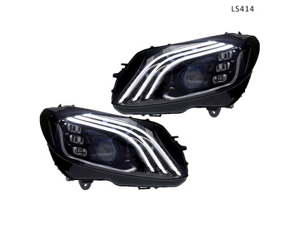 Tuning faruri cu LED Mercedes Clasa C W205 (2015-2021) - LS414