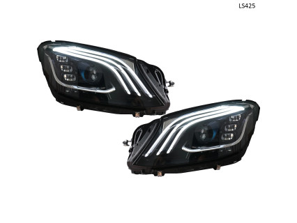 Faruri LED pentru Mercedes W222 (2014–2017) bara față facelift   – LS425