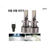 Becuri LED H8 H9 H11 far cu lumină albă CANBUS- 46W, 6000lm -LU17 - Sellzone.bg Becuri LED H8 H9 H11 far cu lumină albă CANBUS- 46W, 6000lm -LU17