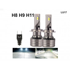 Becuri LED H8 H9 H11 far cu lumină albă CANBUS- 46W, 6000lm -LU17 - Sellzone.bg Becuri LED H8 H9 H11 far cu lumină albă CANBUS- 46W, 6000lm -LU17