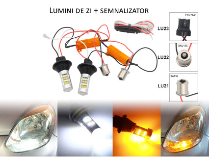 Lumini de zi cu LED și semnalizare - 10W, 12V - LU21-LU23 - Sellzone.bg Lumini de zi cu LED și semnalizare - 10W, 12V - LU21-LU23