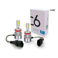 Becuri auto faruri LED H8 H9 H11 Seria C6 - LU42 - Sellzone.bg Becuri auto faruri LED H8 H9 H11 Seria C6 - LU42