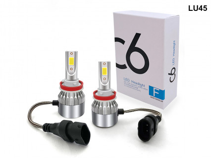 Becuri faruri LED HB4 9006 seria C6 - LU45 - Sellzone.bg Becuri faruri LED HB4 9006 seria C6 - LU45