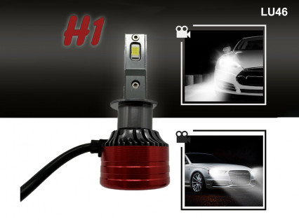 Becuri LED pentru faruri V7 H1, lumină super puternică - LU46 - Sellzone.bg Becuri LED pentru faruri V7 H1, lumină super puternică - LU46