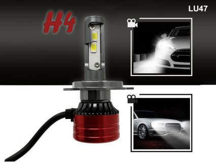 Becuri LED pentru faruri V7 H4 lumină dublă super puternică - LU47 - Sellzone.bg Becuri LED pentru faruri V7 H4 lumină dublă super puternică - LU47
