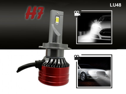 Becuri pentru faruri cu LED V7 H7 - LU48